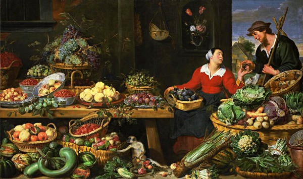 Fruits And Vegetable Stall FSY_OSG by One Simple Gallery